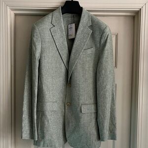 Banana Republic Linen Blazer 40R